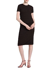 Textured Knit T-Shirt