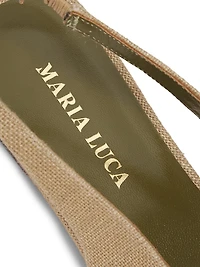 Augusta Fabric Slingback Flats