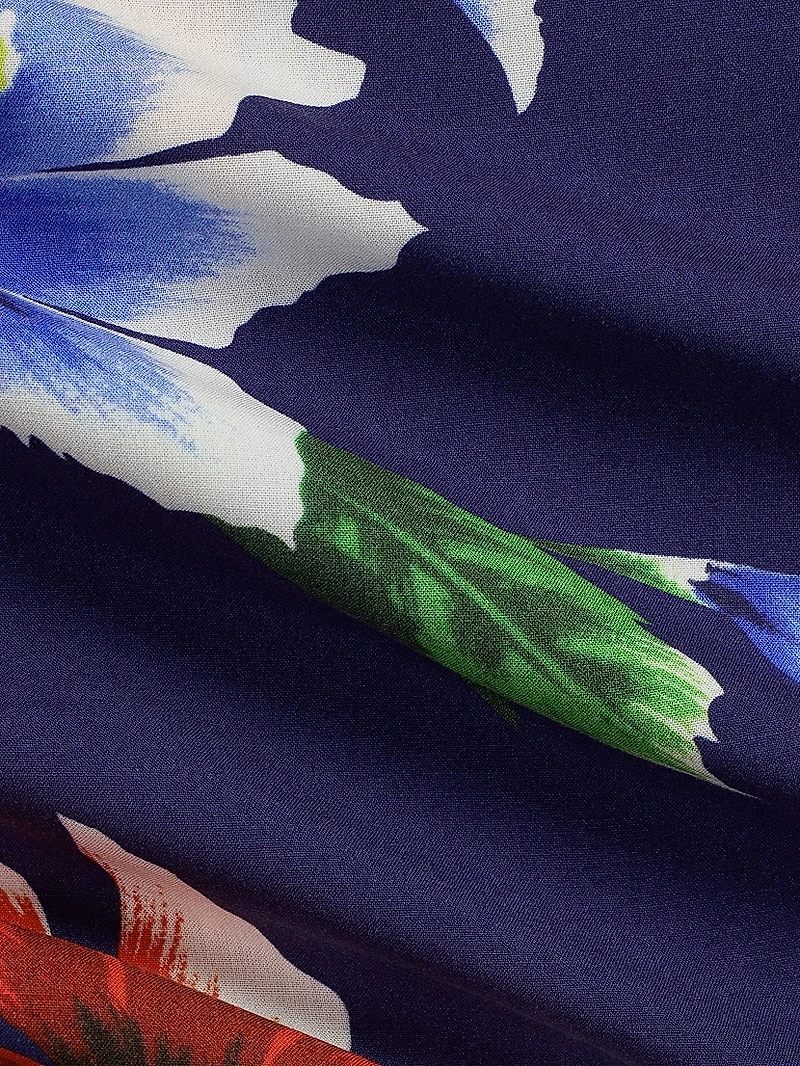 Classic Fit Tropical Camp Shirt