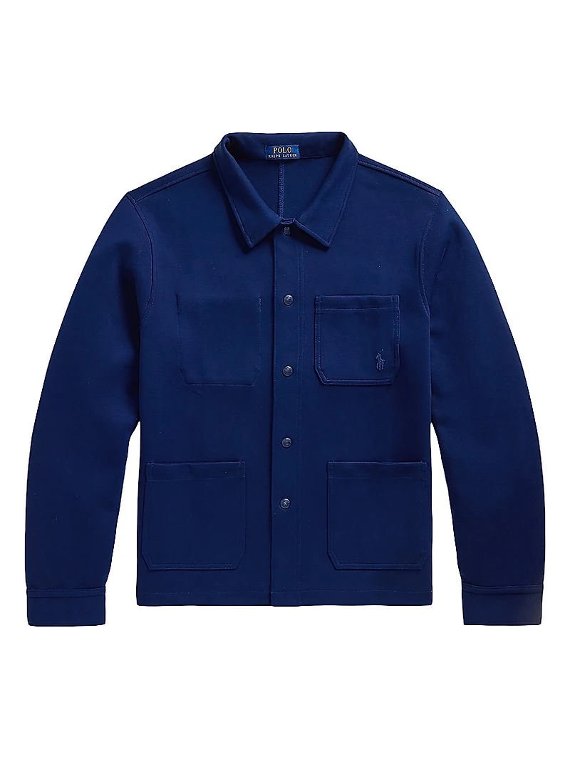 Double-Knit Overshirt