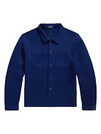 Double-Knit Overshirt