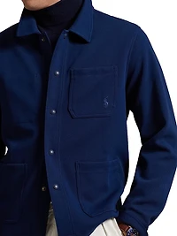 Double-Knit Overshirt