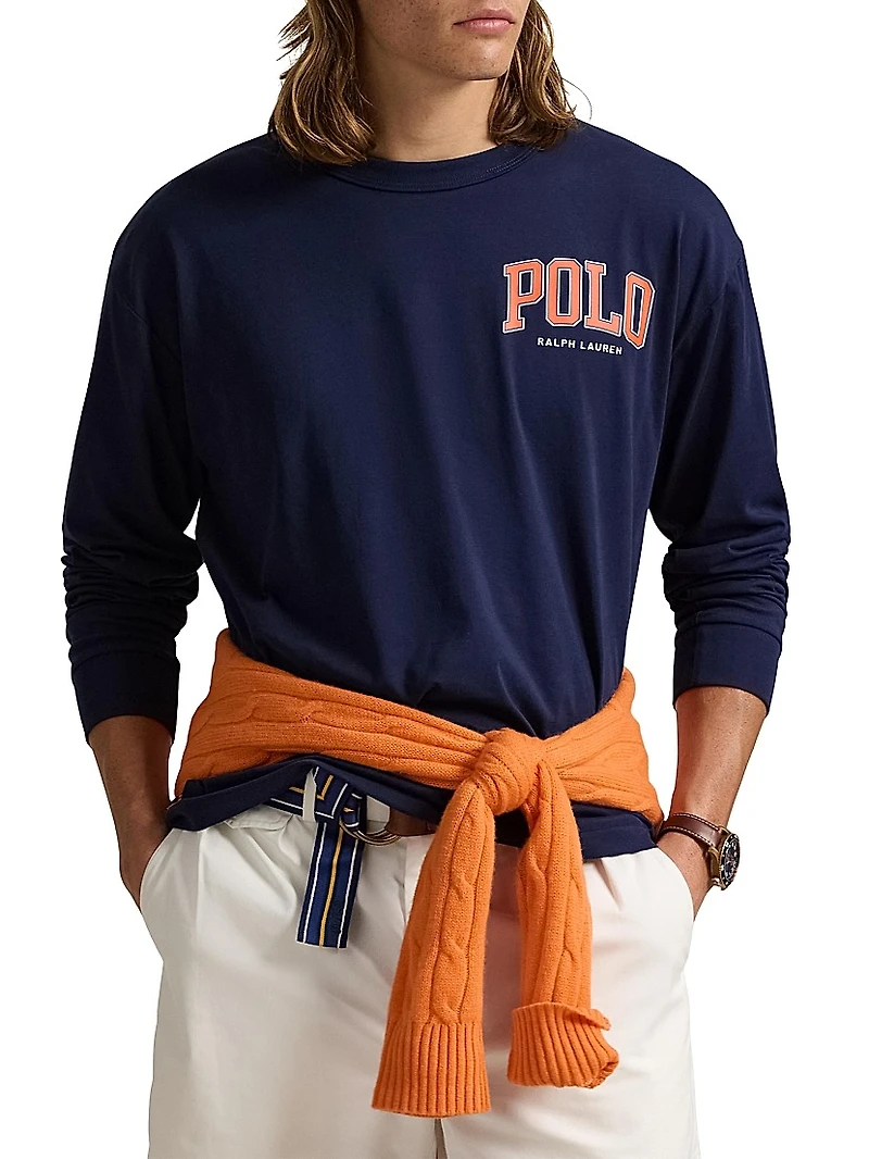 Classic-Fit Logo Jersey T-Shirt