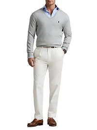 Cotton V-Neck Sweater