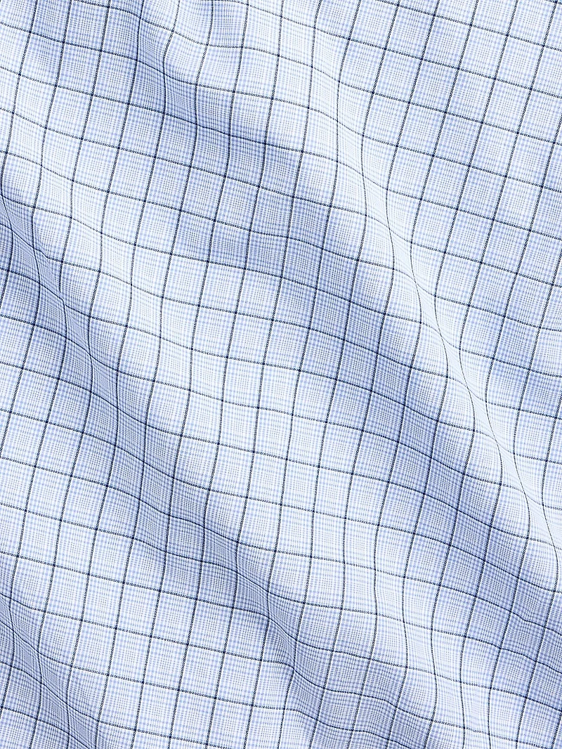 Classic Fit Checked Poplin Shirt