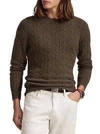 The Iconic Cable-Knit Cashmere Sweater