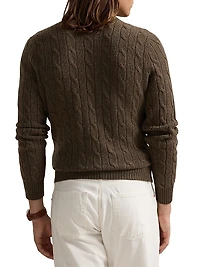 The Iconic Cable-Knit Cashmere Sweater