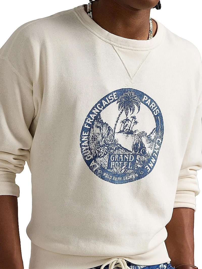 Graphic Crewneck Sweatshirt