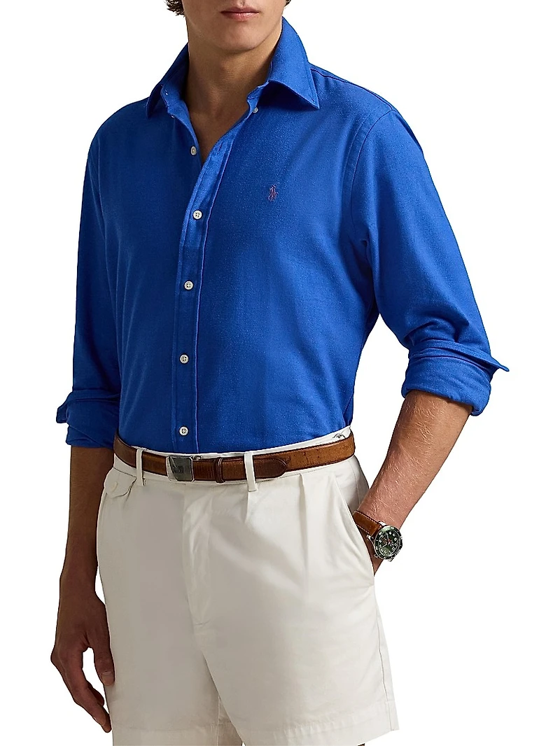 Classic Fit Performance Twill Shirt