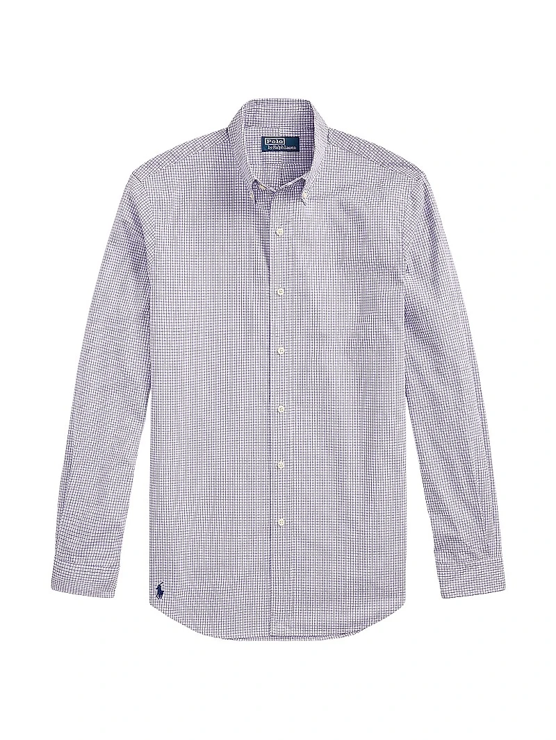 Checked Poplin Classic-Fit Shirt