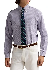 Checked Poplin Classic-Fit Shirt