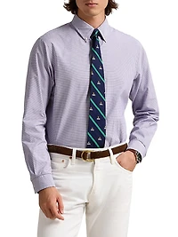 Checked Poplin Classic-Fit Shirt