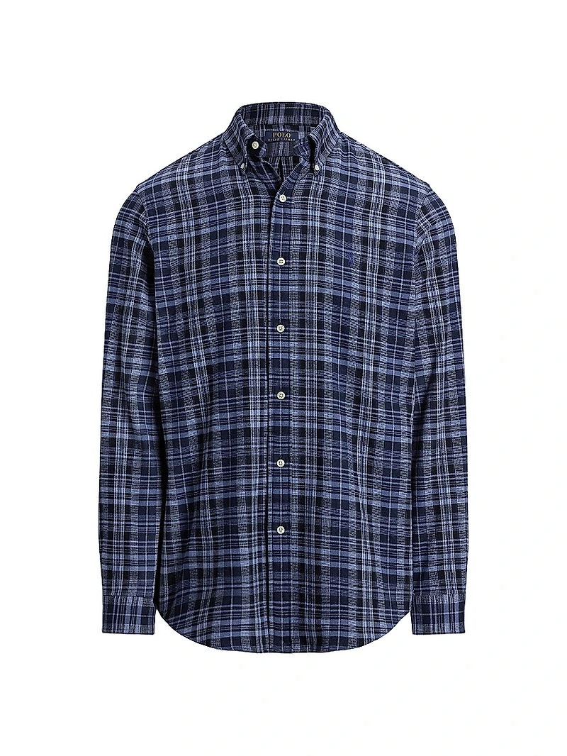 Plaid Performance Twill Shirt