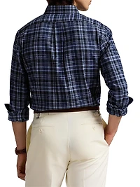 Plaid Performance Twill Shirt