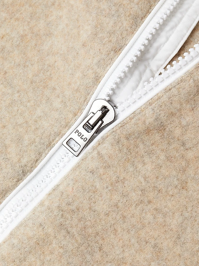 Performance Wool-Blend-Fleece Jacket