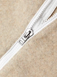 Performance Wool-Blend-Fleece Jacket