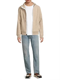 Performance Wool-Blend-Fleece Jacket