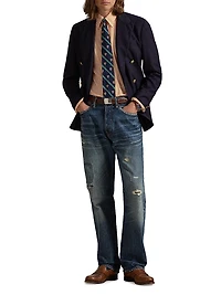 Classic Fit Striped Poplin Shirt