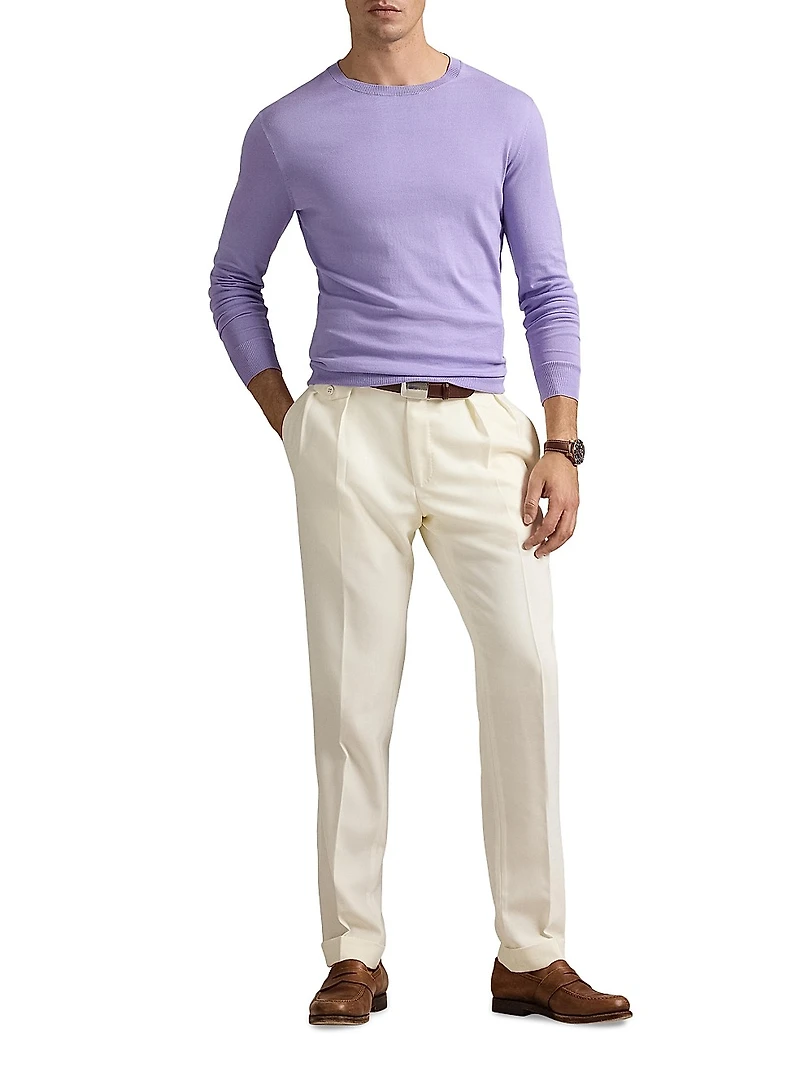 Cotton Crewneck Sweater