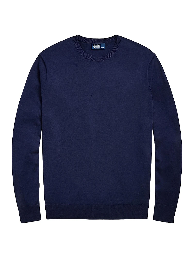 Cotton Crewneck Sweater