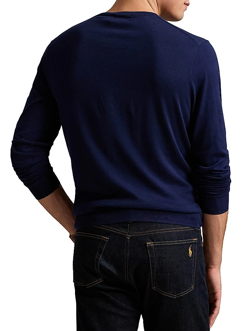 Cotton Crewneck Sweater