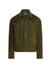 Suede Trucker Jacket