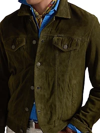 Suede Trucker Jacket
