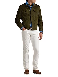 Suede Trucker Jacket