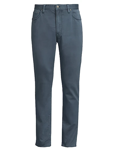 Sullivan Slim-Leg Knit-Like Chino Pants