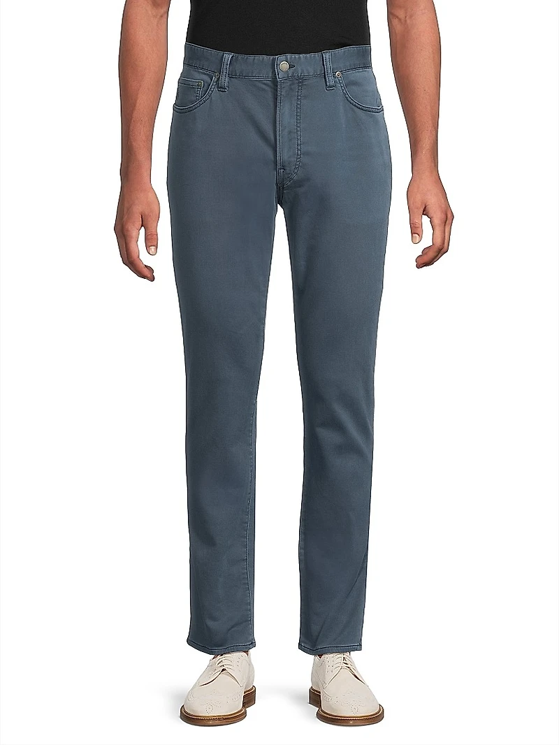 Sullivan Slim-Leg Knit-Like Chino Pants