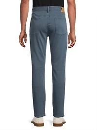 Sullivan Slim-Leg Knit-Like Chino Pants