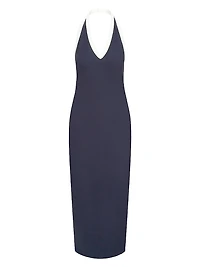 Naomi Halterneck Maxi Dress