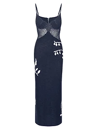 Tara Crochet Knit Maxi Dress
