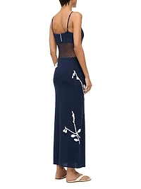 Tara Crochet Knit Maxi Dress
