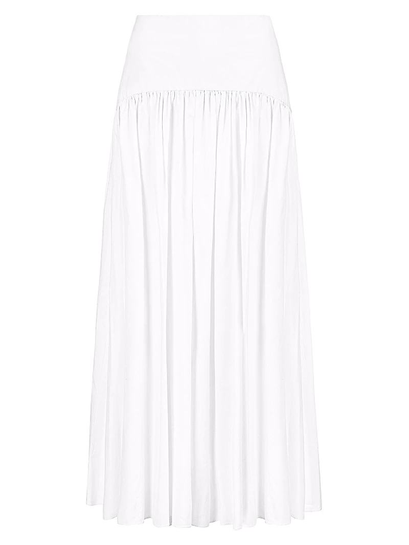 Procida Cotton Maxi Skirt