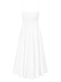 Wylie Stretch-Cotton Midi-Dress