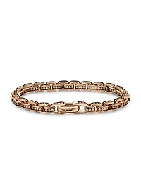 Box Chain Bracelet 18K Rose Gold