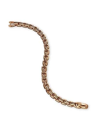 Box Chain Bracelet 18K Rose Gold