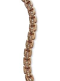 Box Chain Bracelet 18K Rose Gold