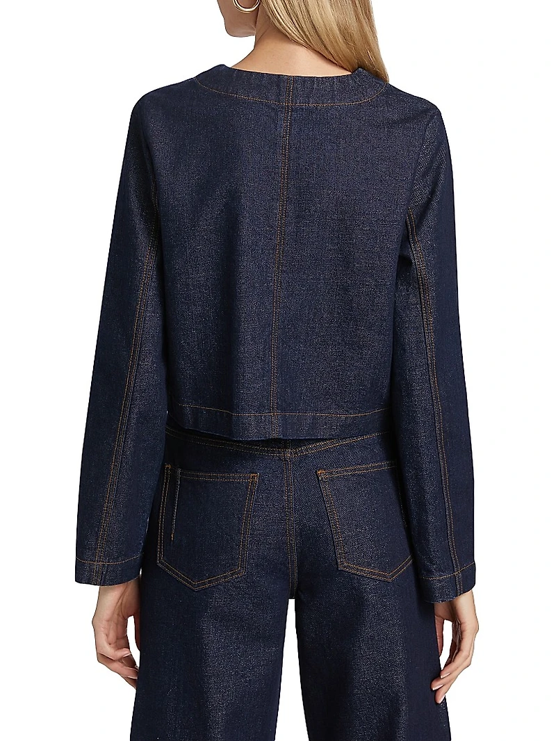 Ezra Button-Front Jacket
