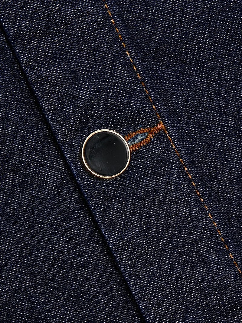 Ezra Button-Front Jacket