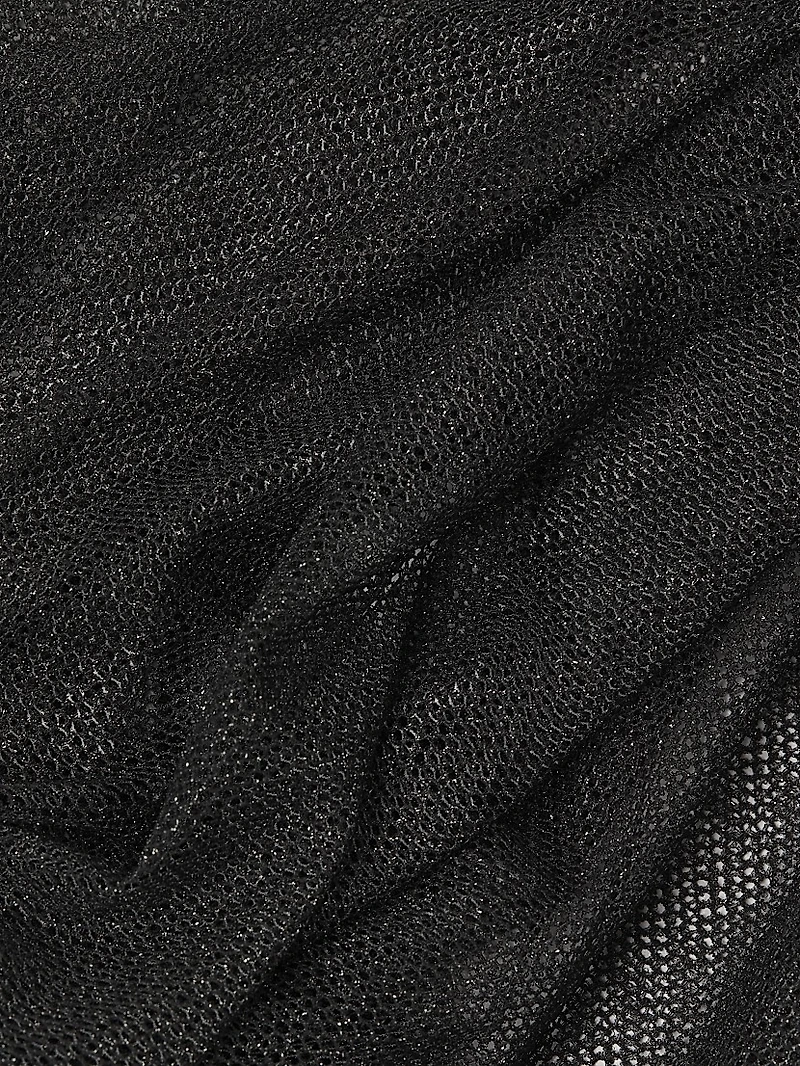 Metallic Mesh Sarong