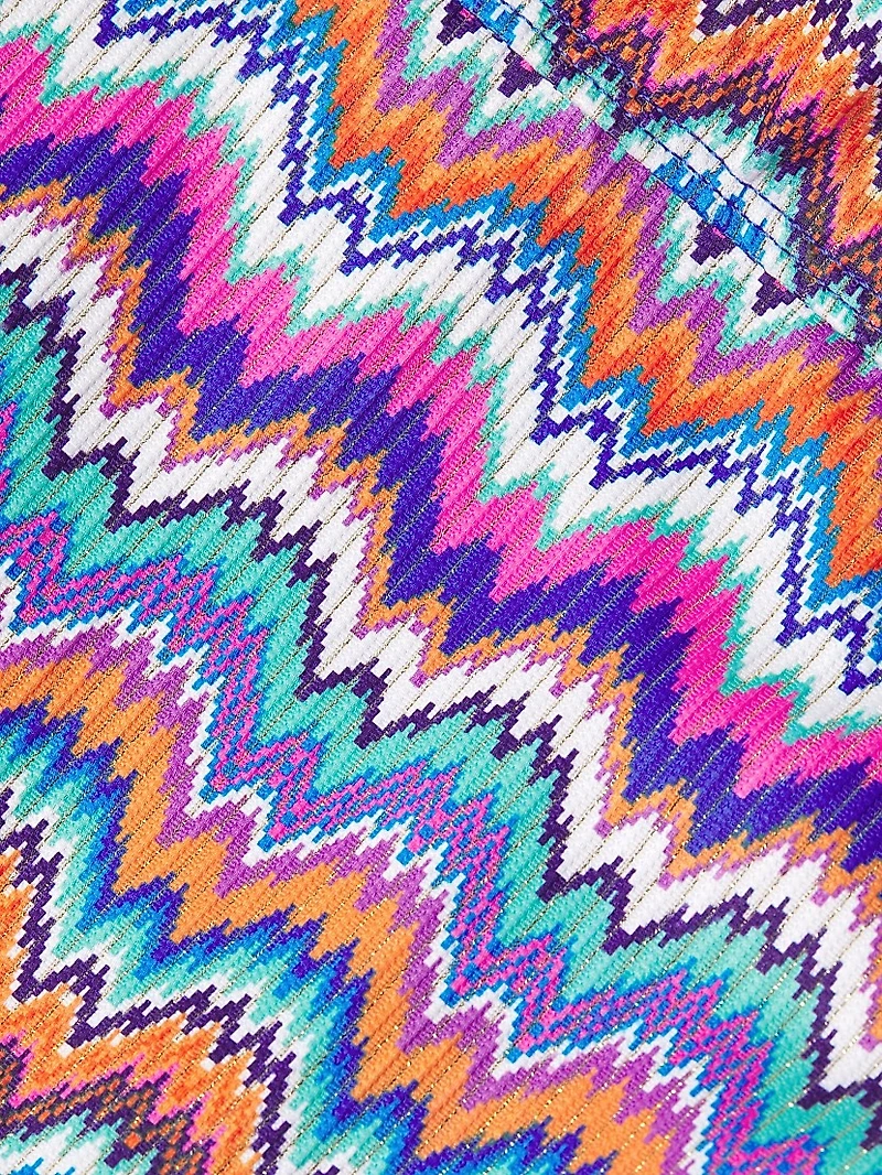 Ana Barcelona Chevron One-Piece Swimsuit