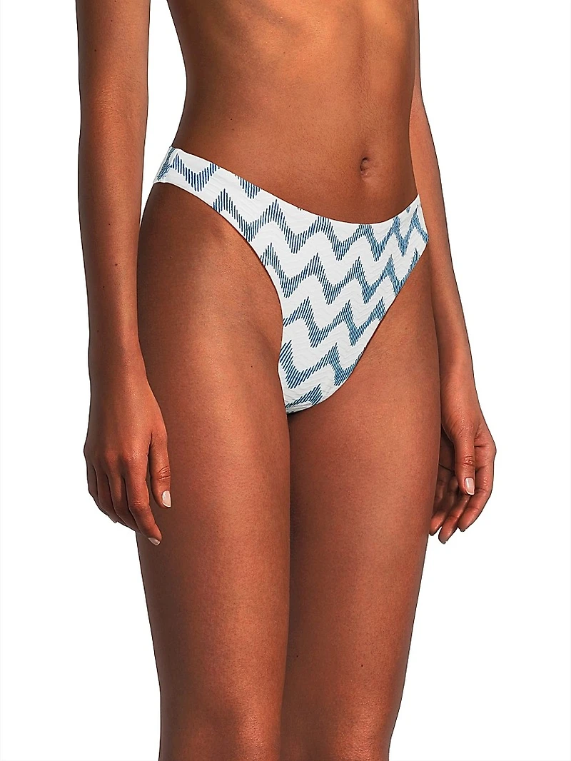 Margot Barcelona Chevron Bikini Bottom