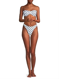 Margot Barcelona Chevron Bikini Bottom