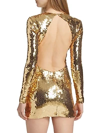 Sequined Body-Con Minidress