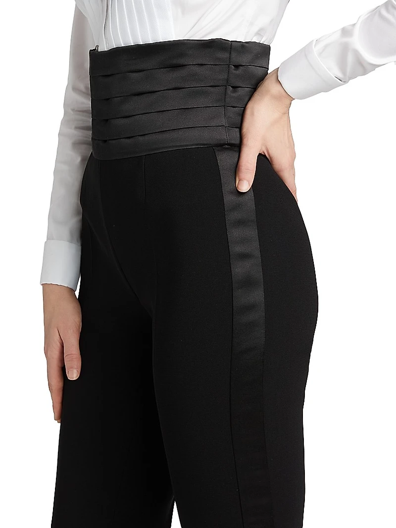 Cumberbund Tuxedo Pants
