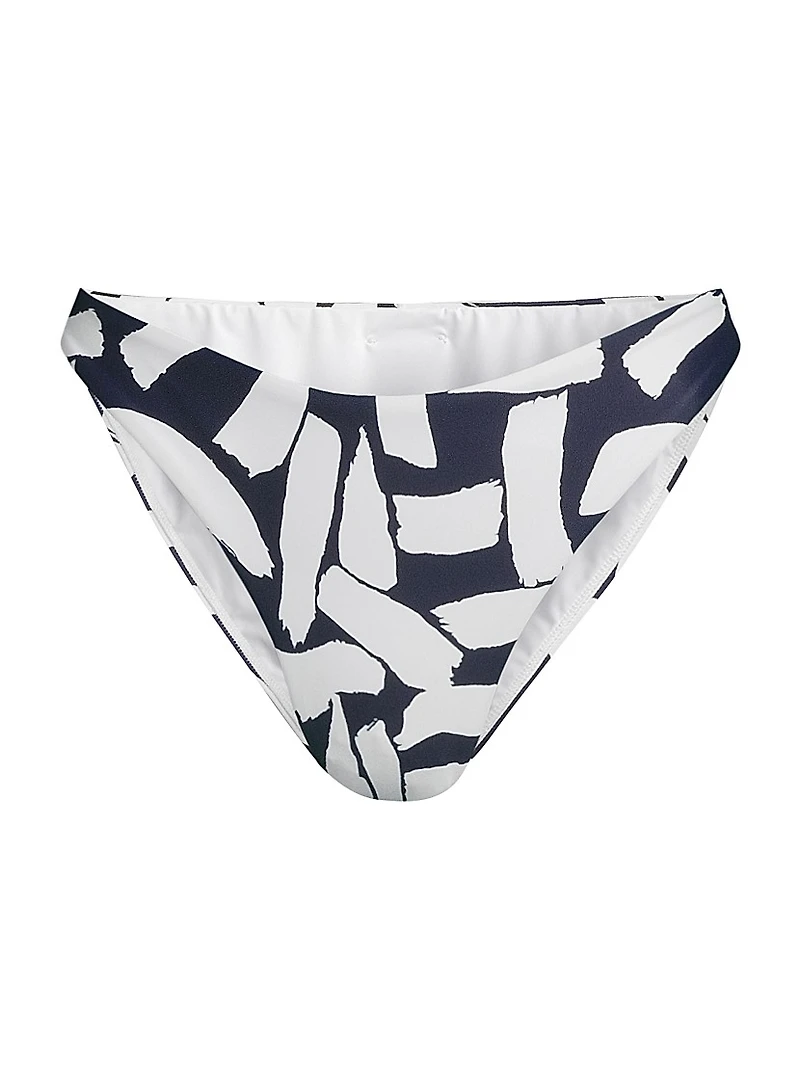 Margot Brushstroke Bikini Bottom