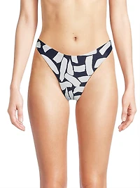 Margot Brushstroke Bikini Bottom