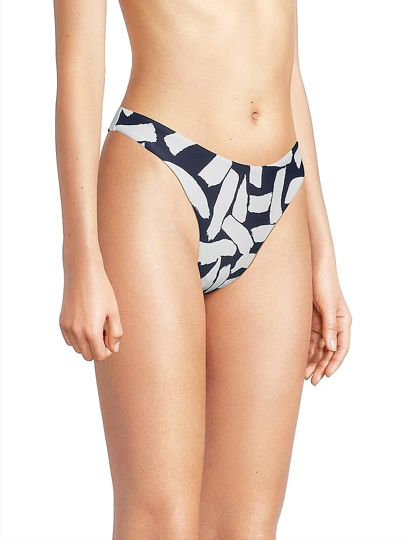 Margot Brushstroke Bikini Bottom